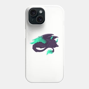 Sleepy dragon baby Phone Case