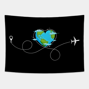 Earth Day Planet Future Pilot Tapestry