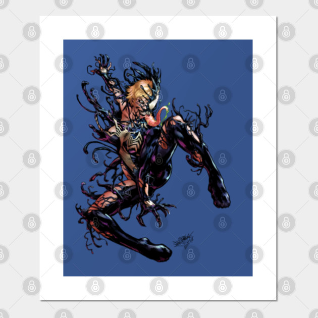 She Venom Venom Spiderman Poster E Stampa Artistica Teepublic It