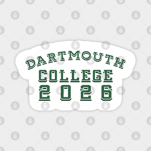 Dartmouth College Class of 2026 Magnet by MiloAndOtis