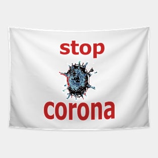 stop corona Tapestry