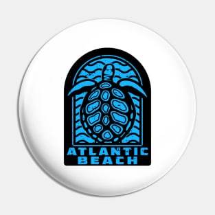 Atlantic Beach North Carolina Florida New York Sea Turtle Pin