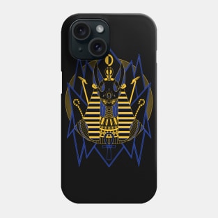 Anubis Neon Phone Case