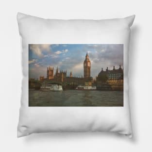 Westminster Palace & Big Ben Pillow