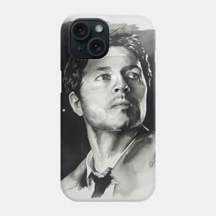 Castiel's portrait Phone Case