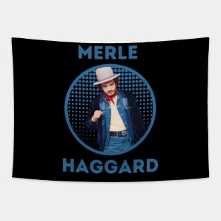 merle haggard || green Tapestry