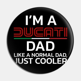 Father's Day Ducati Classic Dad Tee Pin