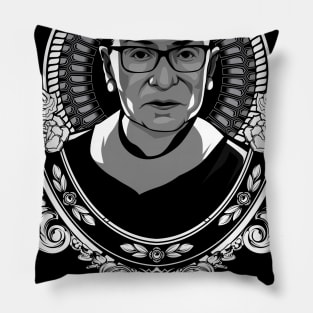 RBG The Strong Woman Pillow