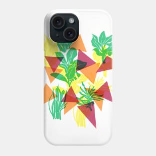 Plants and Shapes Phone Case