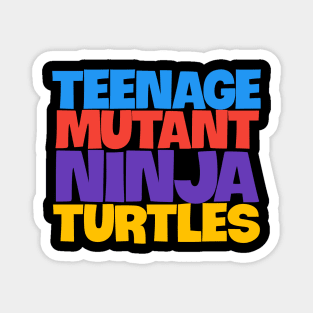 TMNT Teenage Mutant Ninja Turtles Leonardo Raphael Donatello Michelangelo Magnet