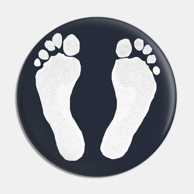 Barefoot Barefeet to save the planet Pin by PlanetMonkey