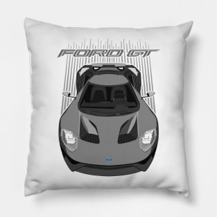 Ford GT-grey Pillow