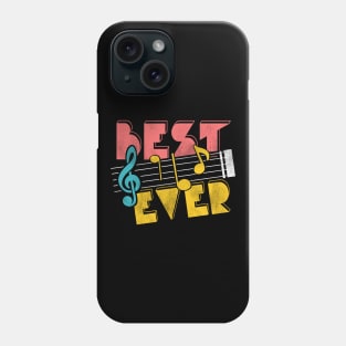 'Best Dad Music Notes' Cool Music Father's Day Gift Phone Case