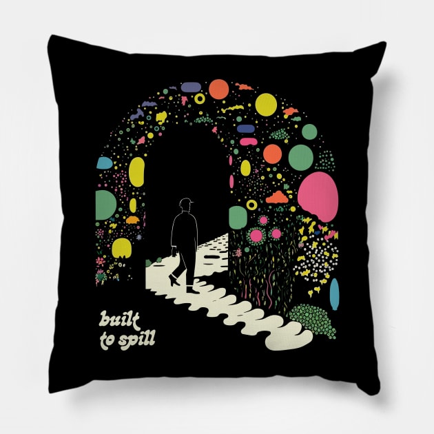 Built To Spill - Original Fan Artwork Pillow by unknown_pleasures