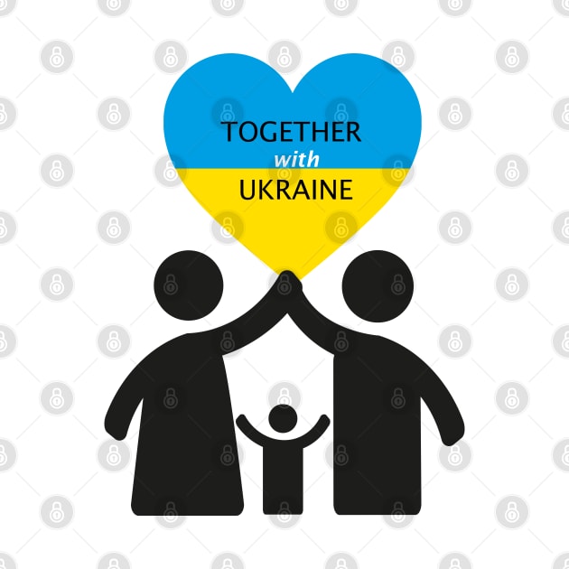 Together with Ukraine by grafart