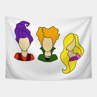 Hocus Pocus Heads Tapestry