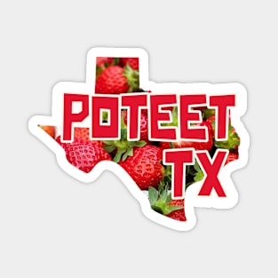 POTEET TEXAS Magnet