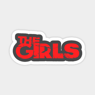 THE GIRLS (RED) Magnet