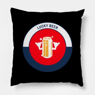 Lucky Beer Pillow