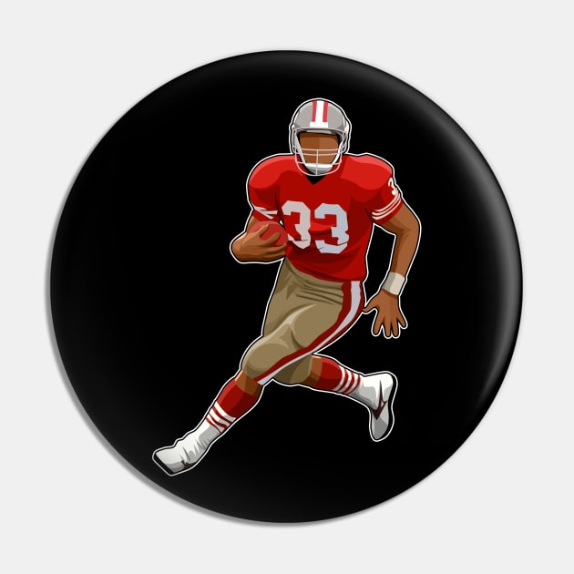 Roger Craig #33 Running Back Pin by GuardWall17