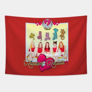 RED VELVET RUSSIAN ROULETTE Tapestry