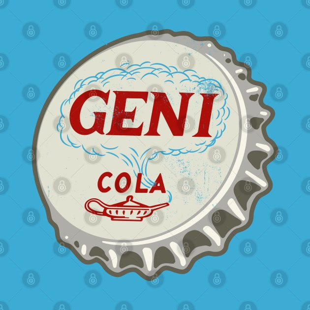 Vintage Genie Soda Bottlecap by StudioPM71