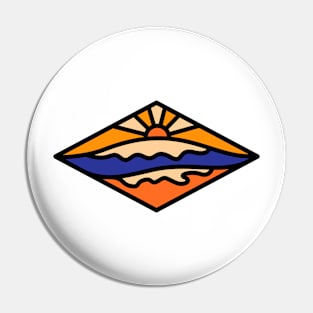 Waves Ocean Pin