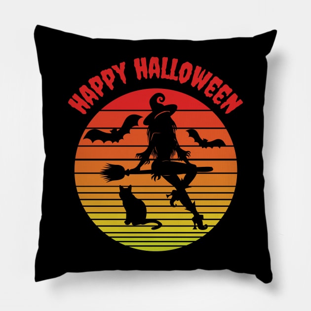 Sexy Witch Halloween Pillow by divinoro trendy boutique