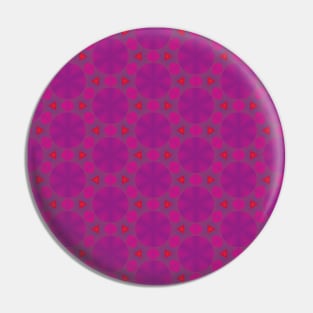 Magenta colorful pattern Pin