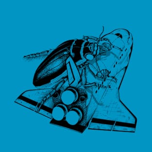 Spaceship attack T-Shirt