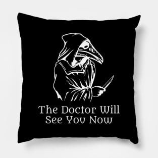 Plague Doctor Pillow