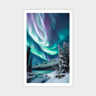 Frozen Paradise Magnet