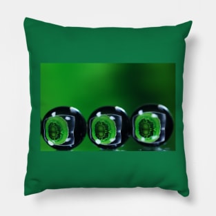 Balls with refraction. Pillow