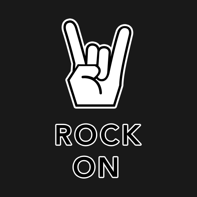 Rock On Hand Sign by vladocar