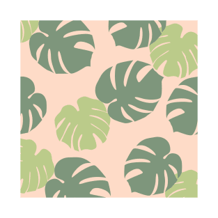 Pastel Monstera T-Shirt