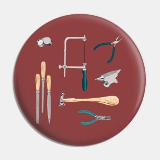 Metalsmith tools of the trade Pin