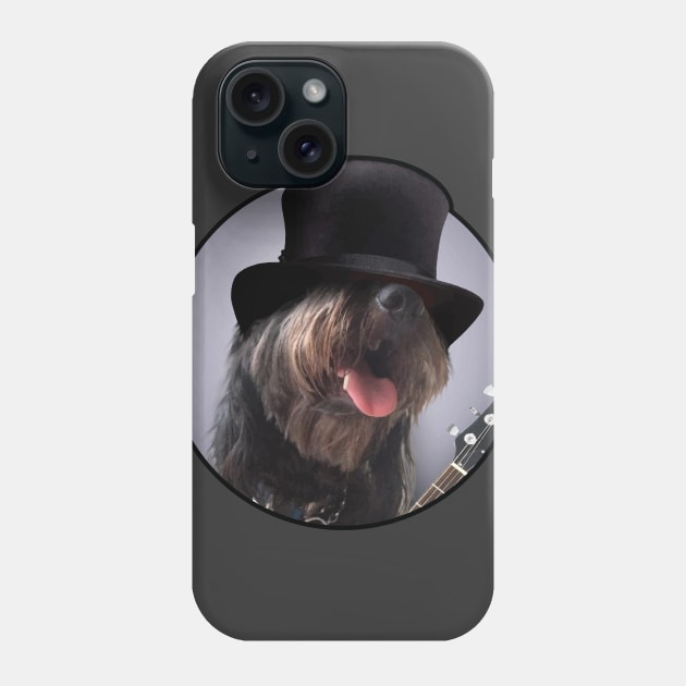 Classic Rock Dawg Phone Case by hobrath