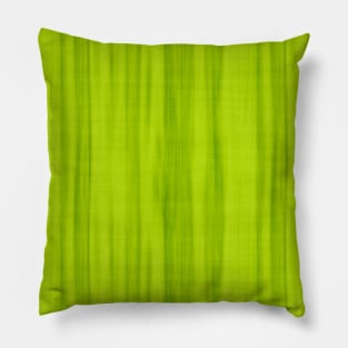 Flowy Green Yellow Gold Fabric Print Pattern Retro Mid Mod Vintage Pillow