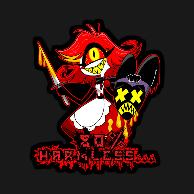 Hazbin Hotel Niffty 80% Harmless by DarkArtsStudios