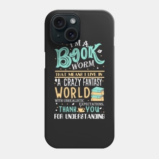 Book Worm Phone Case