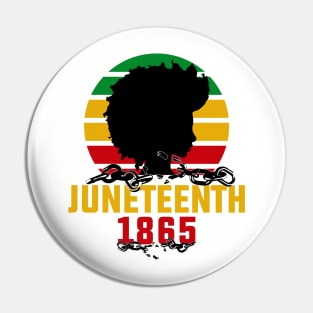 Juneteenth 1862, Black History Pin