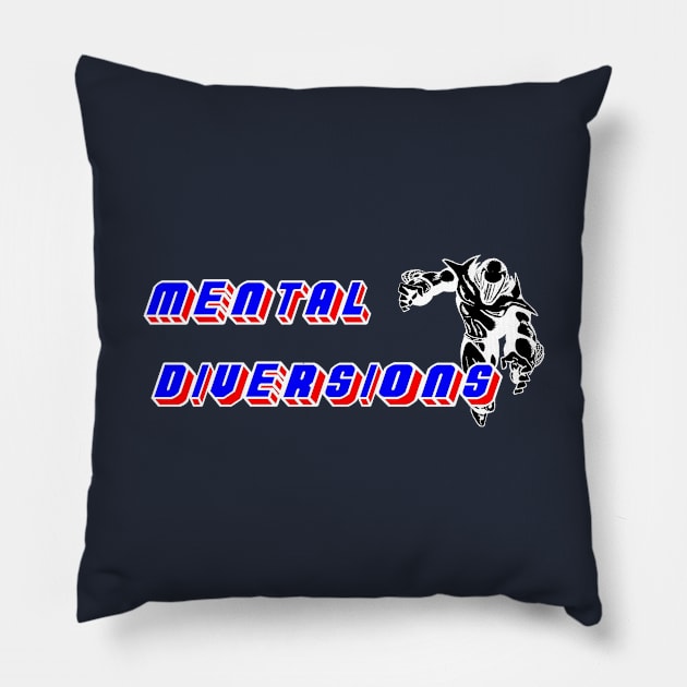 Mental Diversions Krul Inverse Colors Pillow by mentaone