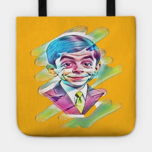 Animated Mr. Bean: Childhood Geometric Delight Tote