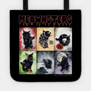 Meownsters - Classic Horror Kittens Tote