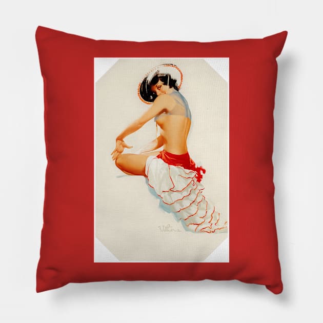 Hacienda Pin-Up: Vintage Ted Withers Pillow by Jarecrow 