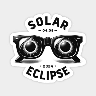 Solar Eclipse 2024 Magnet