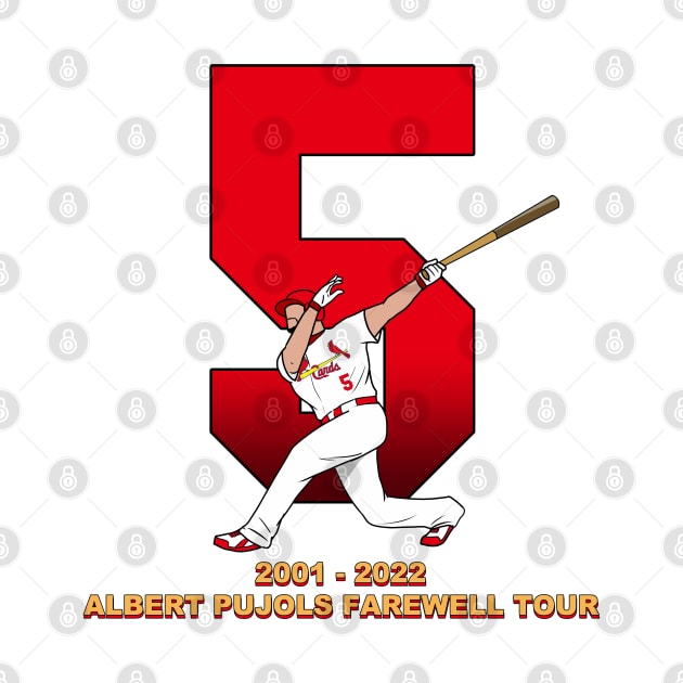 Albert Pujols Farewell Tour by Cheezy Studios