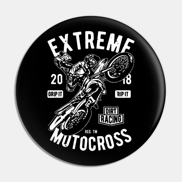 Extreme Motocross Pin by JakeRhodes