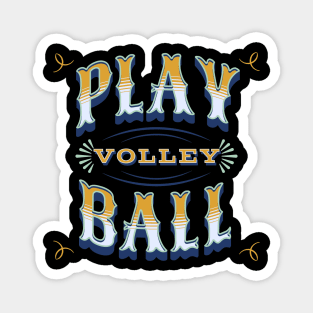 Play Volleyball Magnet