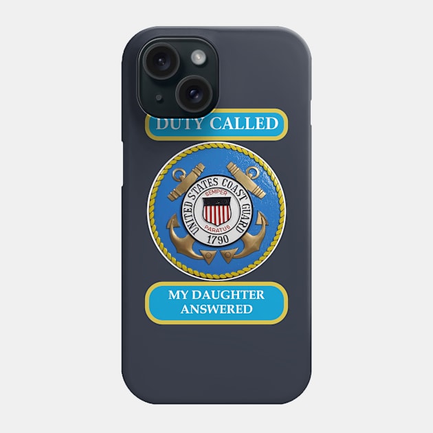 DutyCalledNavy Daughter Phone Case by Cavalrysword